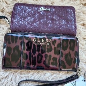 Guess Women's Leopard Print Wallet
